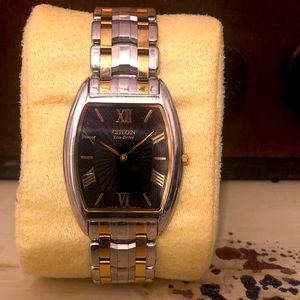 Men’s Citizens Eco Drive Stiletto Sapphire watch